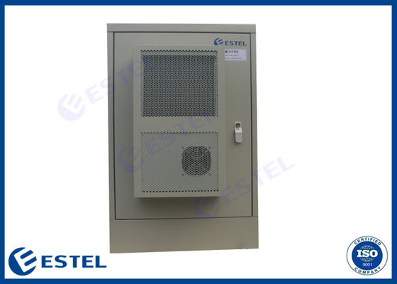 Recinzione all'aperto grigia delle Telecomunicazioni RAL7035 16U con un regolatore di temperatura