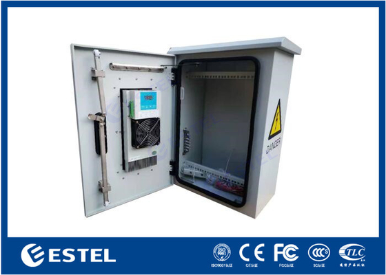 Network Cabinet esterno 19 pollici Rack 7U Inclosure resistenti alle intemperie con raffreddamento TEC
