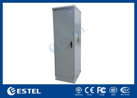 2.5mm Aluminium Outdoor Telecom Cabinet 43U Equipment Enclosures con LED
