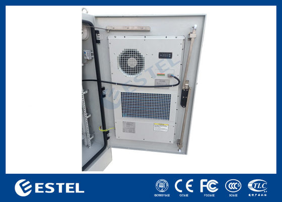 SGCC Gabinetto telecom esterno a doppia parete con condizionatore d'aria e ventilatore a 48VDC