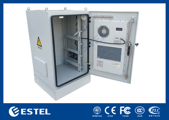 SGCC Gabinetto telecom esterno a doppia parete con condizionatore d'aria e ventilatore a 48VDC