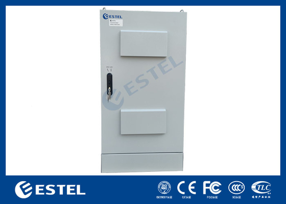 Struttura sandwich cabinet telecom esterno impermeabile con sensori ambientali luci a LED