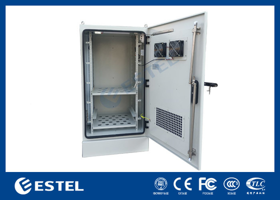 Struttura sandwich cabinet telecom esterno impermeabile con sensori ambientali luci a LED