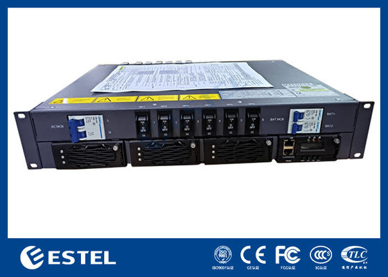 Rettificatore a scaffale DC48V 90A Alta capacità 220VAC Rettificatore a singola fase per telecomunicazioni