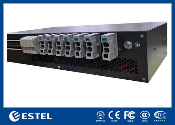 Rettificatore a scaffale DC48V 90A Alta capacità 220VAC Rettificatore a singola fase per telecomunicazioni