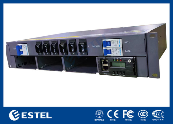 Rettificatore a scaffale DC48V 90A Alta capacità 220VAC Rettificatore a singola fase per telecomunicazioni