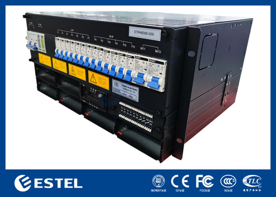 Sistema di alimentazione per rettificatori di capacità da 18 kW con distribuzione di potenza e funzione di monitoraggio della batteria