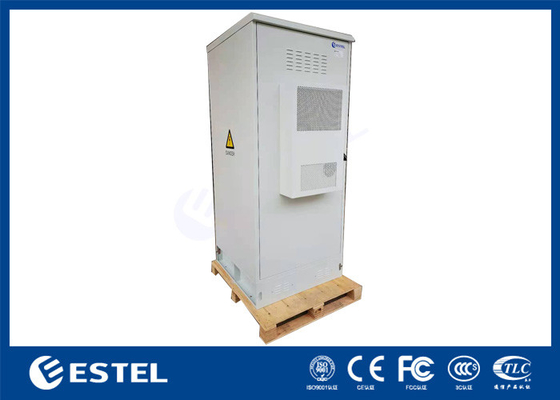 IP55 Gabinetto Telecom Esterno Con Unità di Distribuzione di Potenza Rack Da 19 Pollici E Piattaforma Batteria