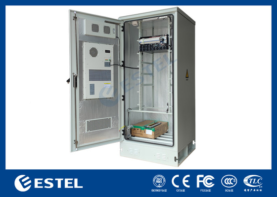 IP55 30U cabina elettrica esterna integrata con sensori del sistema di rettificatore