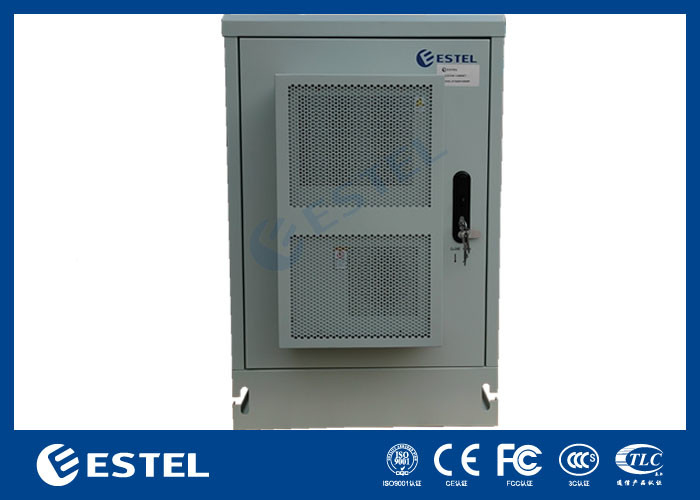 16U Infisso per telecomunicazioni esterne resistente alle intemperie Supporto elettrico per il pavimento